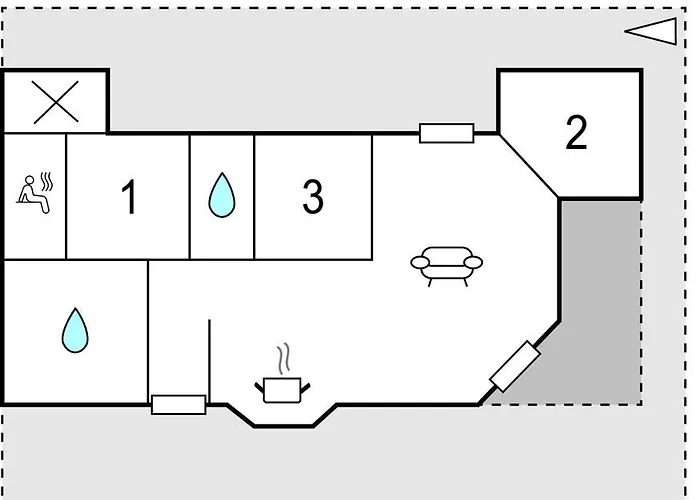 Three-bedroom In *